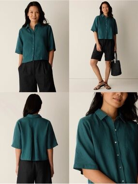 Eileen Fisher Linen Shirt